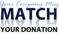 Your Company May Match Your Donation